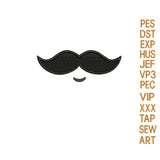 mask embroidery Design,face mask Embroidery design,bunny Mask,Lips mask,Mustache Adult face mask pattern embroidery SET of 28 Designs K1351