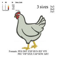 Chicken embroidery machine,chicken embroidery pattern,chicken embroidery designs N682