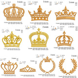 Crowns Set Embroidery Design,Crowns pack 10 designs,Tiara embroidery. Princess Crown Embroidery. mini Crown 3 sizes N841