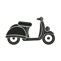 Motorbike Embroidery design, MotorCycle Embroidery embroidery machine, k1026 , instant download