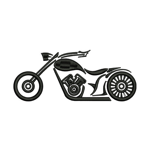 Classic motorcycle embroidery design,motorcycle embroidery embroidery machine, k1027 , instant download