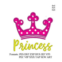 Crown embroidery design,set of 20 embroidery machine,princess crown embroidery,Tiara crown embroidery N1222