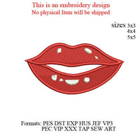 lips embroidery design,lips embroidery design,machine embroidery design,sexy lips Mask,lips embroidery,lips face mask 3041