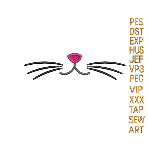 whiskers cat face Mask embroidery design Kitty Kitten Mouth,Adults Kids,Funny Bunny,Creative Mask embroidery,Mouth mask,K1318